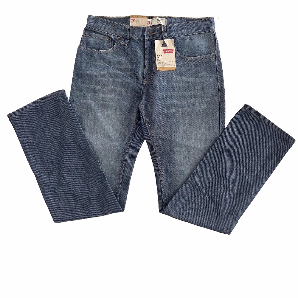 NWT Levis Boys Youth 511™ Slim Fit Performance Jeans 8-20 1 511™ Slim Size 16
